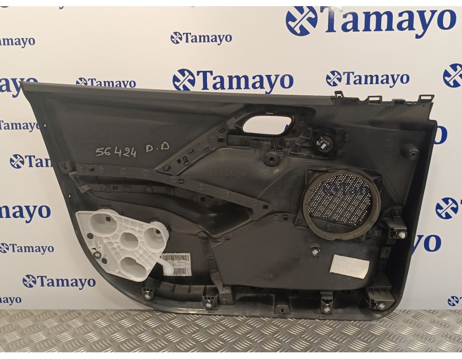 Recambio de guarnecido puerta delantera derecha para peugeot 208 1.2 12v e-vti referencia OEM IAM 96763525ZD  491100112819