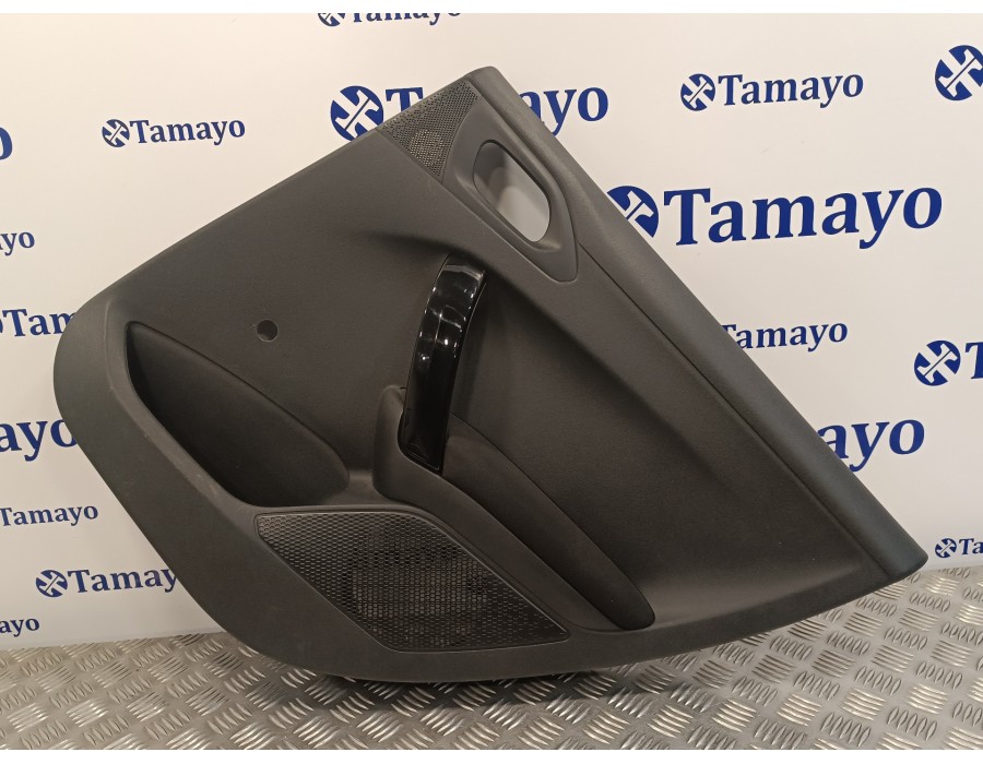 Recambio de guarnecido puerta trasera izquierda para peugeot 208 1.2 12v e-vti referencia OEM IAM 96763547ZD  491100112854