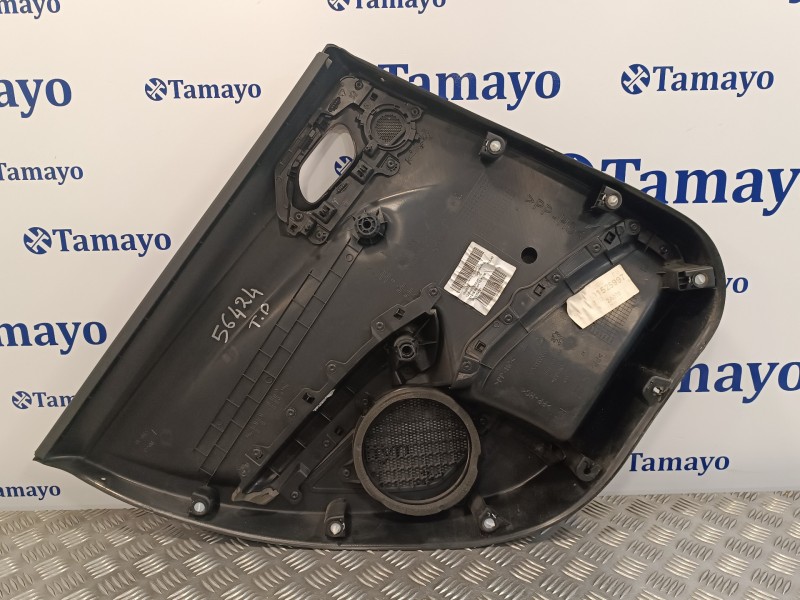 Recambio de guarnecido puerta trasera izquierda para peugeot 208 1.2 12v e-vti referencia OEM IAM 96763547ZD  491100112854