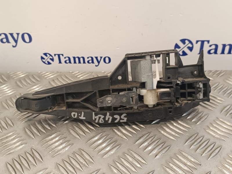 Recambio de maneta exterior trasera derecha para peugeot 208 1.2 12v e-vti referencia OEM IAM 9672961080  