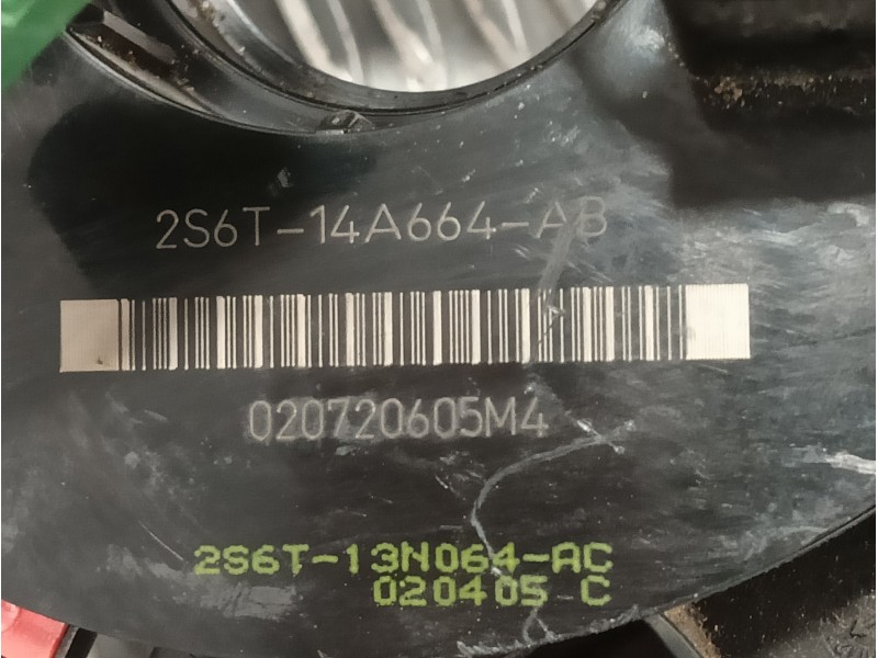 Recambio de anillo airbag para ford fiesta (cbk) 1.4 tdci cat referencia OEM IAM 2S6T14A664AB  