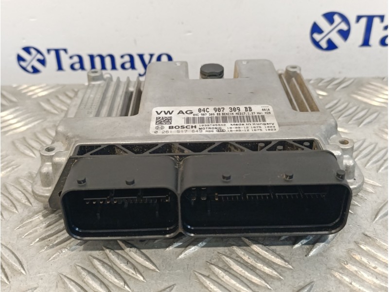 Recambio de centralita motor uce para volkswagen polo 1.0 tsi referencia OEM IAM 0261S17849 MED17127 04C907309BB