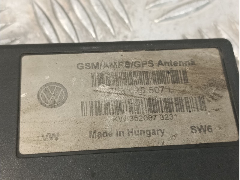 Recambio de amplificador de antena para volkswagen touareg (7l6) 2.5 tdi dpf referencia OEM IAM 7L6035507L  