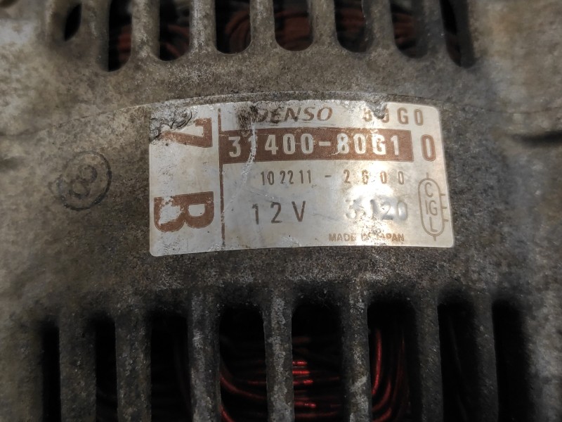 Recambio de alternador para suzuki swift berlina (mz) 1.3 16v cat referencia OEM IAM 3140080G1  1022112600