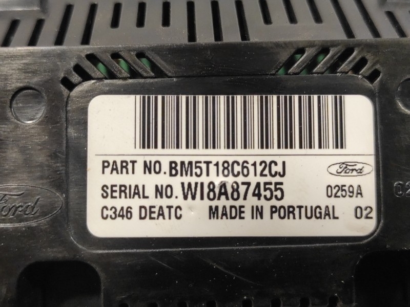 Recambio de mando climatizador para ford focus lim. (cb8) 1.6 tdci cat referencia OEM IAM BM5T18C612CJ  