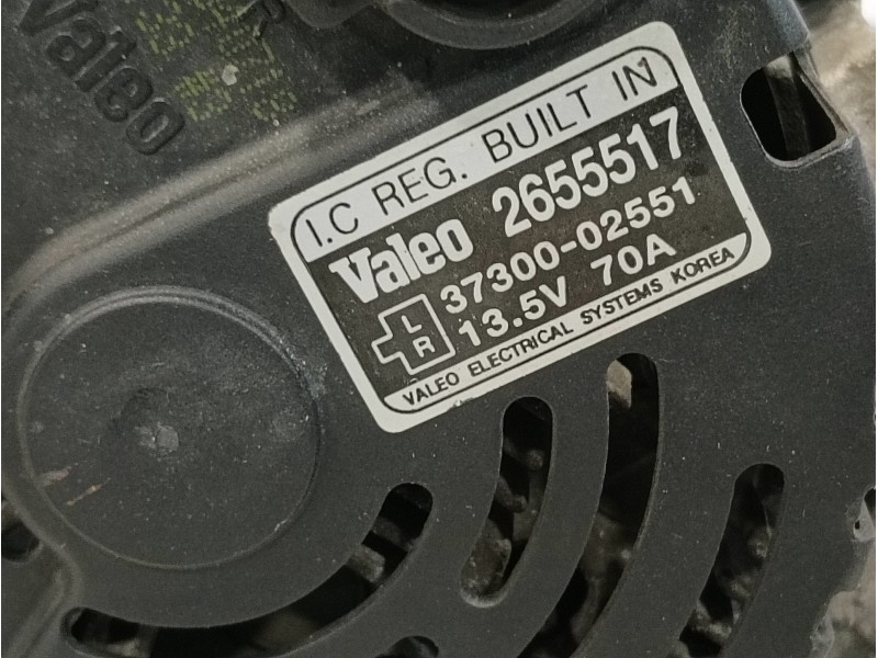 Recambio de alternador para kia picanto referencia OEM IAM 3730002551  2655517