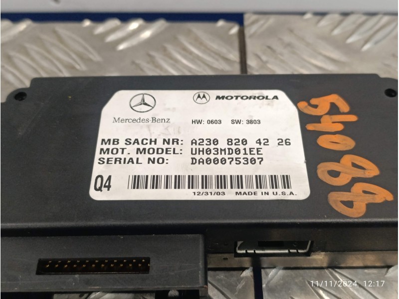 Recambio de modulo electronico para mercedes-benz viano (w639) 2.1 cdi cat referencia OEM IAM A2308204226  UH03MD01EE