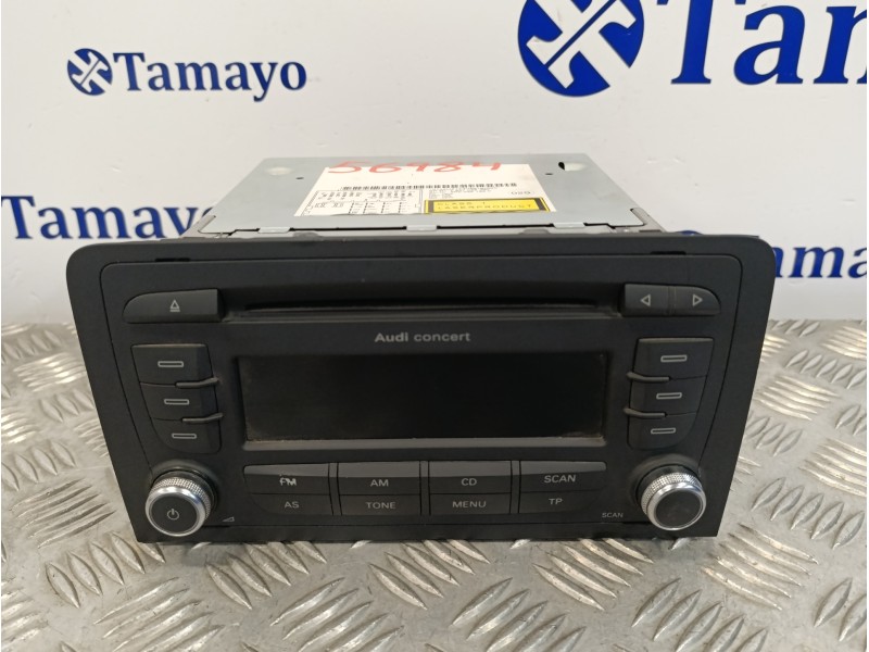 Recambio de sistema audio / radio cd para audi a3 (8p) 2.0 tdi referencia OEM IAM 8P0035186P  7647026380