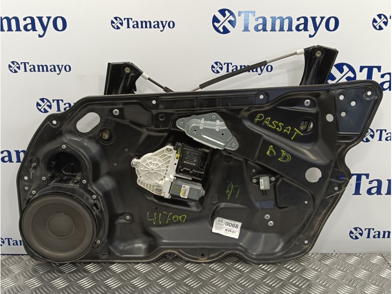 Recambio de elevalunas delantero derecho para volkswagen passat variant (3c5) 2.0 tdi referencia OEM IAM 3C1837756K 1K0959792L 1