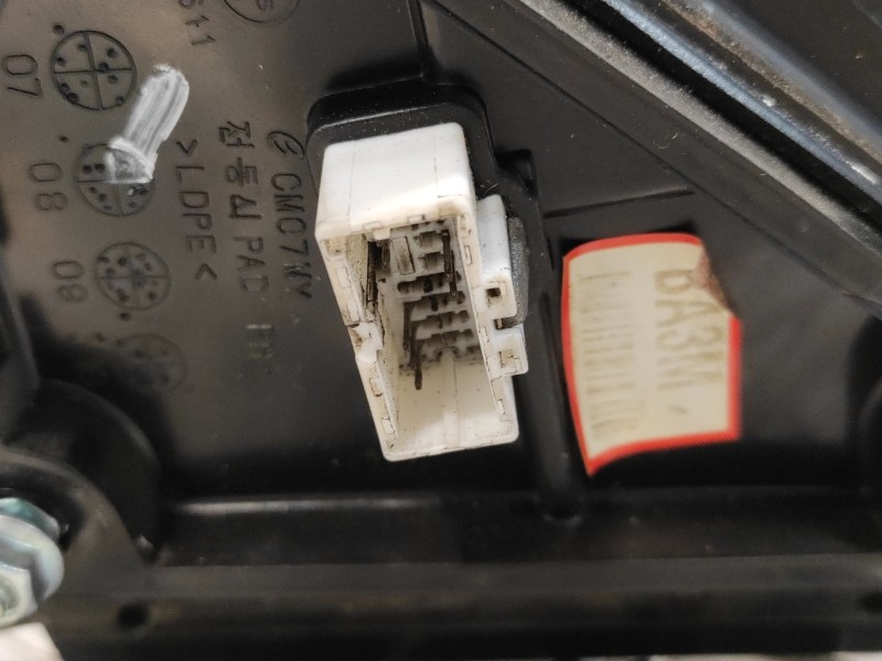 Recambio de retrovisor derecho para hyundai santa fe (bm) 2.2 crdi style 4x4 referencia OEM IAM   