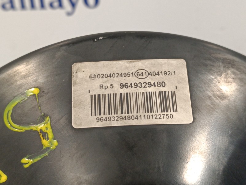 Recambio de servofreno para citroën c3 1.4 referencia OEM IAM 0204024951  