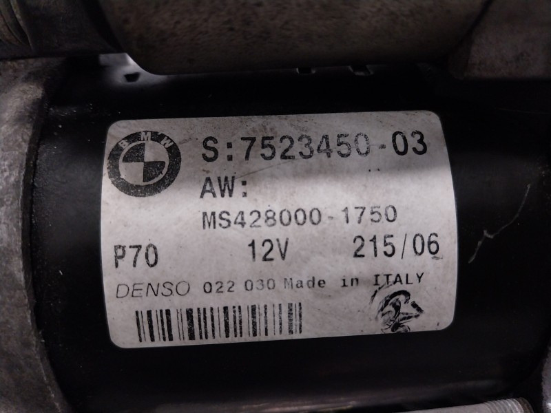 Recambio de motor arranque para bmw serie 1 berlina (e81/e87) 1.6 16v cat referencia OEM IAM 752345003  MS4280001750