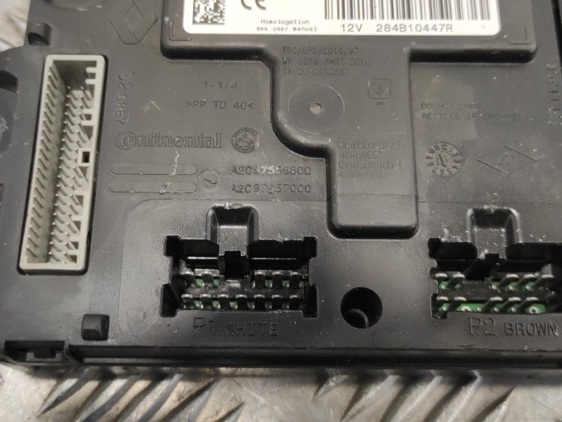 Recambio de modulo electronico para dacia lodgy 1.2 16v tce cat referencia OEM IAM 284B10447R  A2C92226608