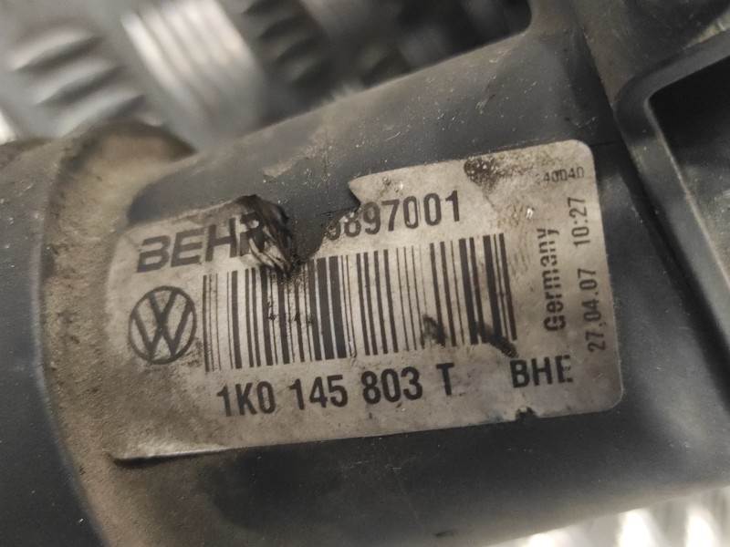 Recambio de intercooler para volkswagen golf v berlina (1k1) 1.4 16v tsi referencia OEM IAM 1K0145803T  