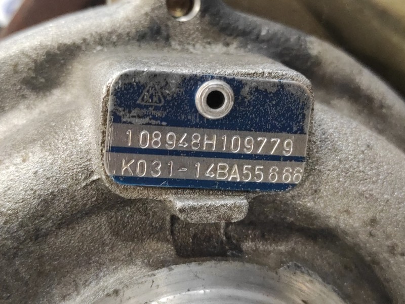 Recambio de turbocompresor para renault kangoo (f/kc0) 1.9 dci diesel cat referencia OEM IAM 108948H109779  53041015068