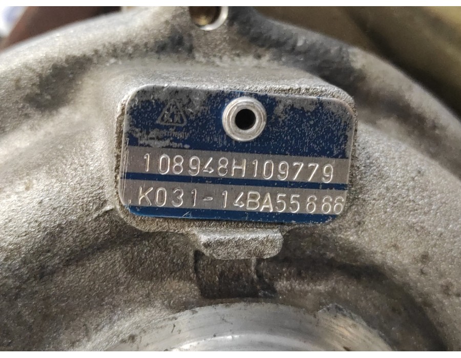 Recambio de turbocompresor para renault kangoo (f/kc0) 1.9 dci diesel cat referencia OEM IAM 108948H109779  53041015068