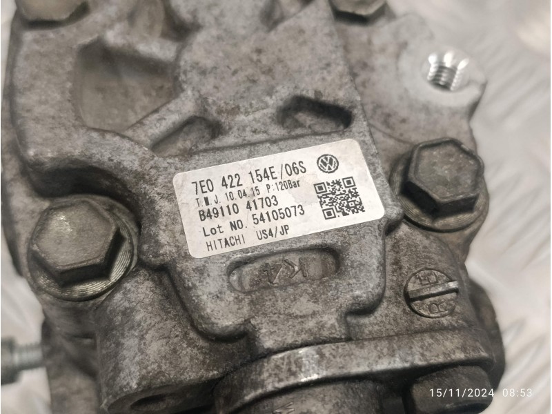 Recambio de bomba servodireccion para volkswagen t5 transporter (7e) 2.0 tdi referencia OEM IAM 7E0422154E  B4911041703