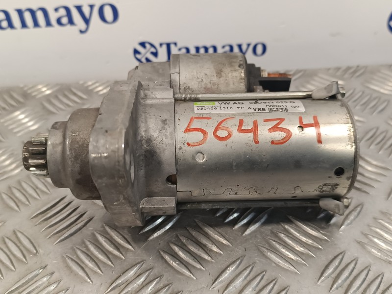Recambio de motor arranque para volkswagen golf v berlina (1k1) 1.4 16v tsi referencia OEM IAM 02Z911023G  