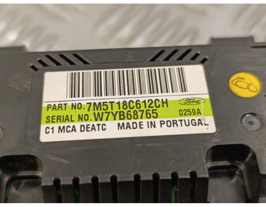 Recambio de mando climatizador para ford focus turnier (cb4) 1.6 tdci cat referencia OEM IAM 7M5T18C612CH  