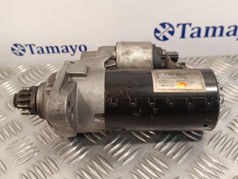 Recambio de motor arranque para skoda rapid 1.6 tdi dpf referencia OEM IAM 0986XL1424  