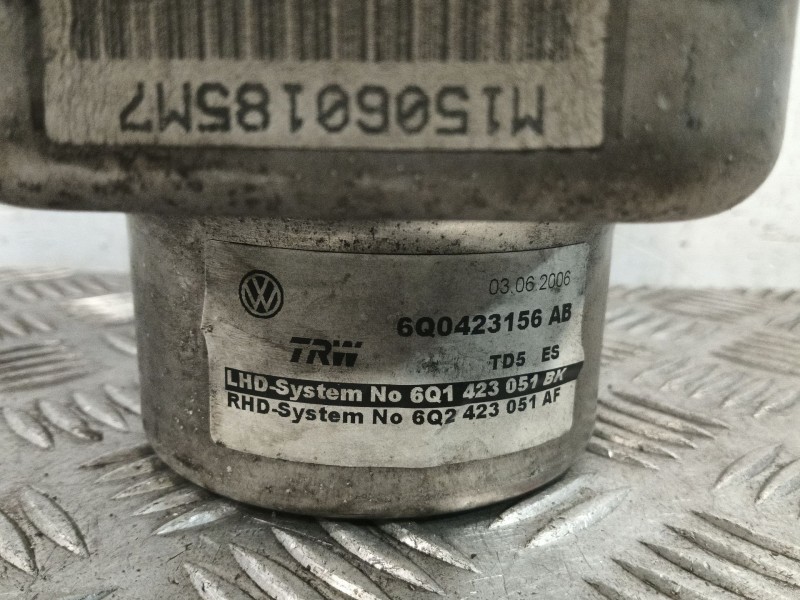 Recambio de bomba direccion para volkswagen polo iv (9n_, 9a_) 1.4 tdi referencia OEM IAM 6Q0423156AB 6Q2423051AF 6Q1423051BK
