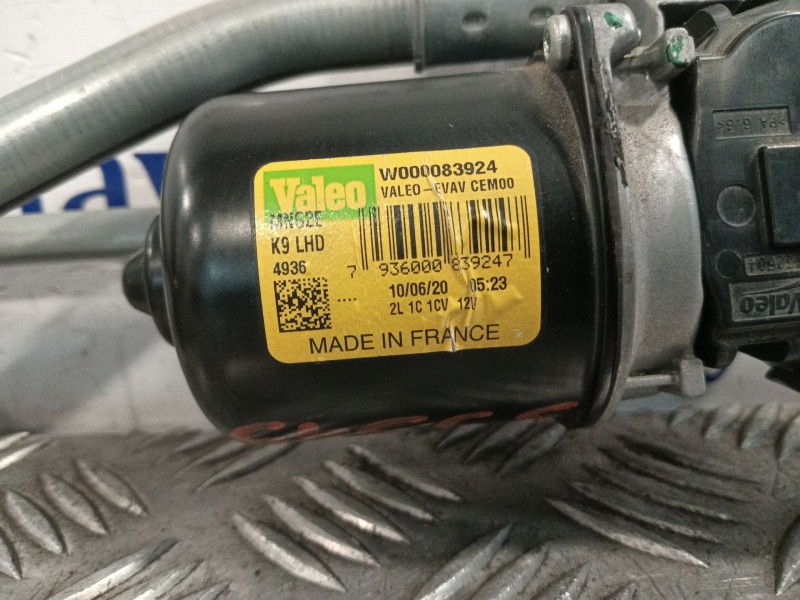 Recambio de motor limpia delantero para opel combo furgoneta/monovolumen (k9) 1.5 d referencia OEM IAM 9816558880  