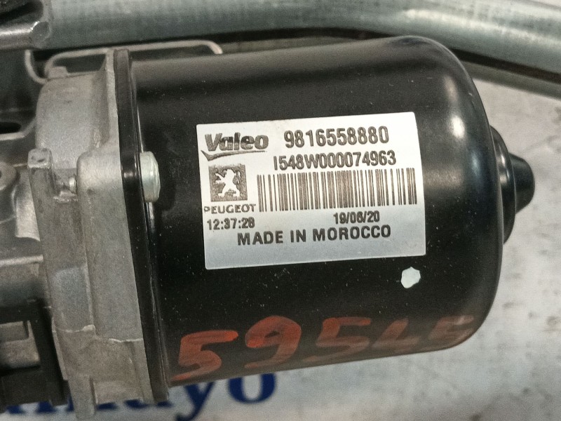 Recambio de motor limpia delantero para opel combo furgoneta/monovolumen (k9) 1.5 d referencia OEM IAM 9816558880  