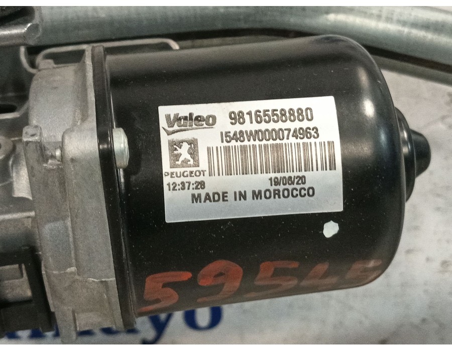 Recambio de motor limpia delantero para opel combo furgoneta/monovolumen (k9) 1.5 d referencia OEM IAM 9816558880  
