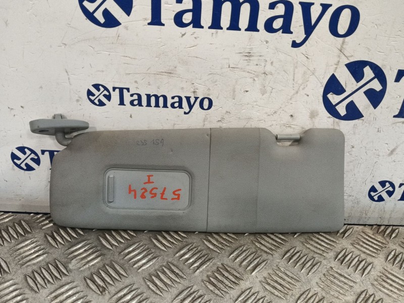 Recambio de parasol izquierdo para bmw serie 1 berlina (e81/e87) 2.0 cat referencia OEM IAM   