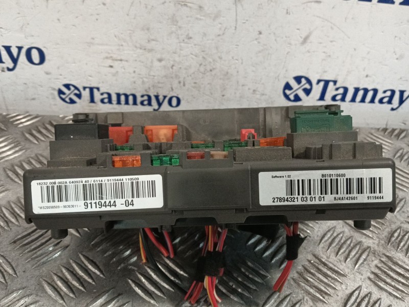 Recambio de caja reles / fusibles para bmw serie 1 berlina (e81/e87) 2.0 cat referencia OEM IAM 911944404  