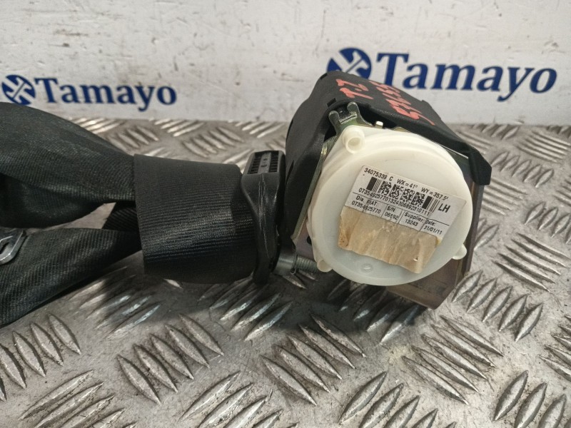 Recambio de cinturon seguridad trasero izquierdo para fiat 500 (312) 500 referencia OEM IAM 34075339  