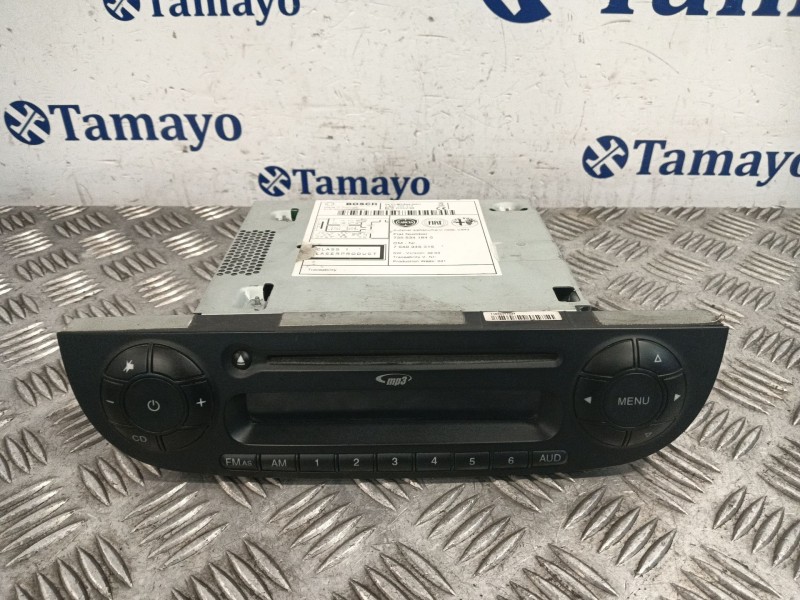 Recambio de sistema audio / radio cd para fiat 500 (312) 500 referencia OEM IAM 7640346316  7355341840