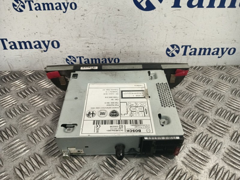 Recambio de sistema audio / radio cd para fiat 500 (312) 500 referencia OEM IAM 7640346316  7355341840