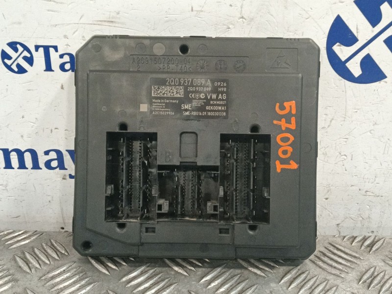 Recambio de modulo electronico para volkswagen polo 1.0 tsi referencia OEM IAM 2Q0937089A  A2C15029906