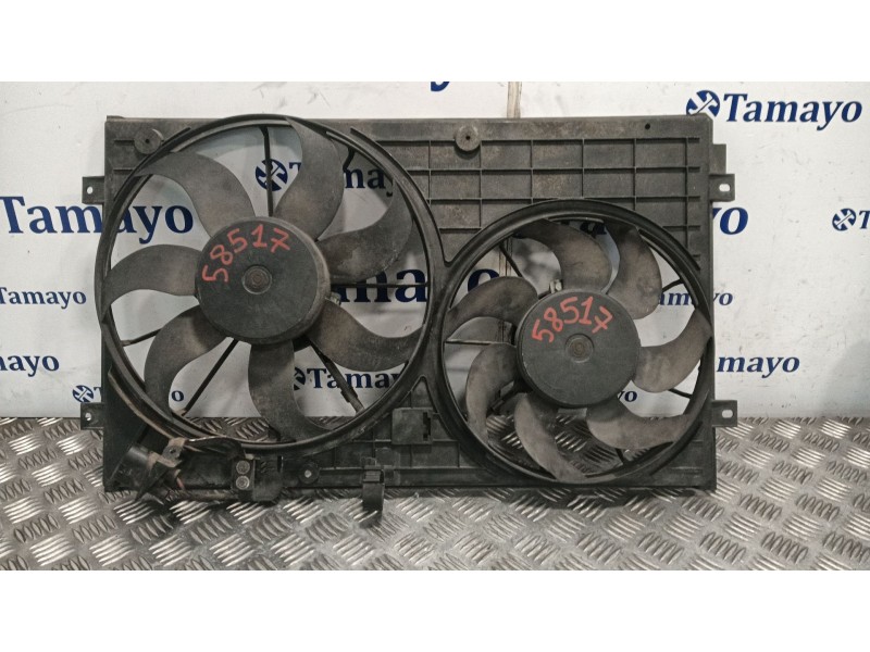 Recambio de electroventilador para seat toledo (5p2) referencia OEM IAM 1K0121207T  