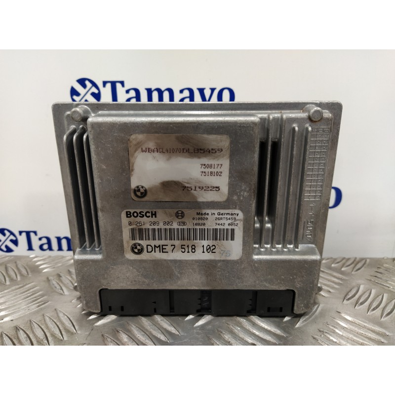 Recambio de centralita motor uce para bmw serie 7 (e65/e66) 3.6 v8 32v cat referencia OEM IAM 0261209002 7518102 DME7518102
