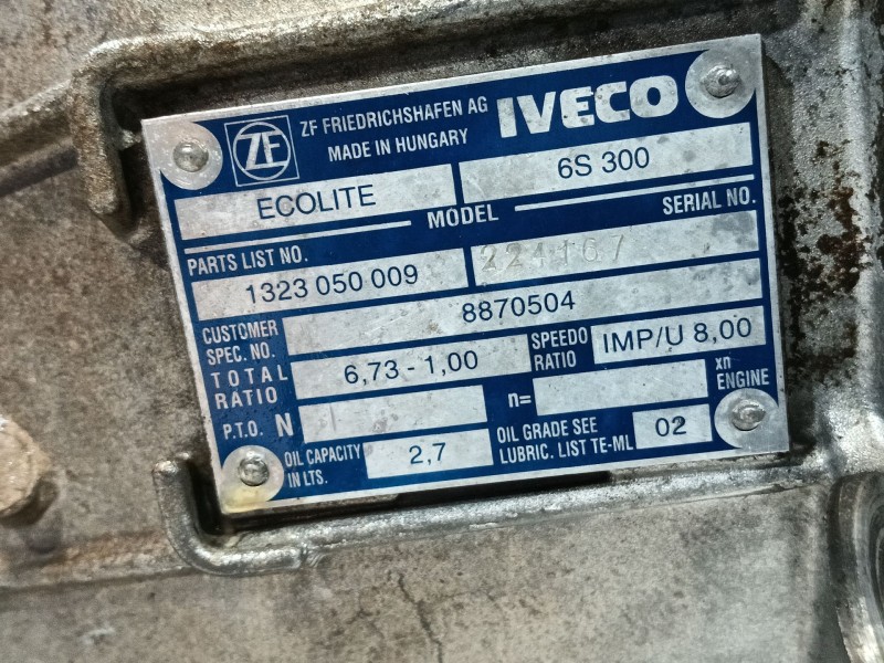 Recambio de caja cambios para peugeot 307 sw (3h) 1.6 hdi 110 referencia OEM IAM 20DM69  