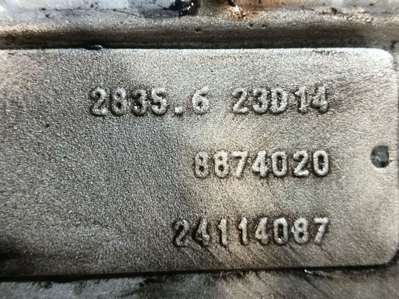 Recambio de caja cambios para iveco daily vi furgoneta 33s15, 35s15, 35c15 referencia OEM IAM 8874020  8874179