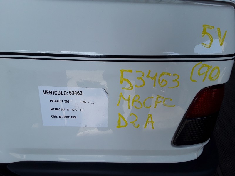 peugeot 309 del año 1990