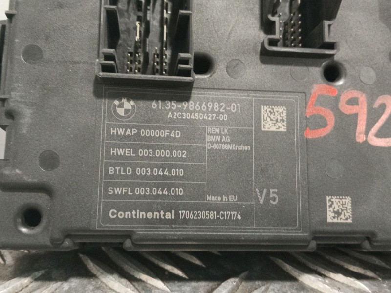 Recambio de modulo electronico para bmw 1 (f21) 118 d referencia OEM IAM 61359866982  