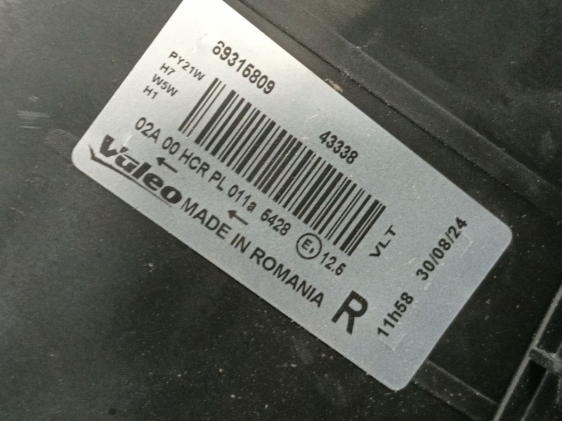 Recambio de faro derecho para seat altea (5p1) 1.9 tdi referencia OEM IAM 89315809  