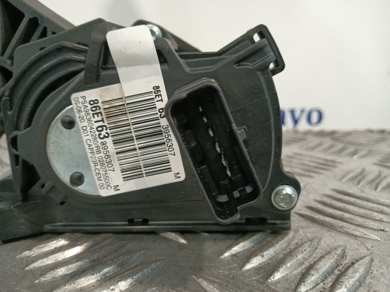 Recambio de pedal acelerador para opel combo furgoneta/monovolumen (k9) 1.5 d referencia OEM IAM 9836042280  