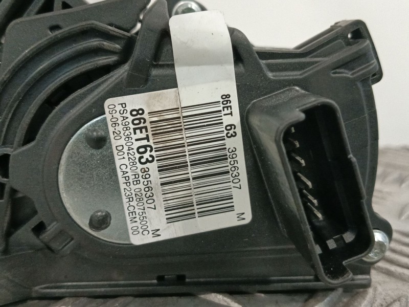 Recambio de pedal acelerador para opel combo furgoneta/monovolumen (k9) 1.5 d referencia OEM IAM 9836042280  