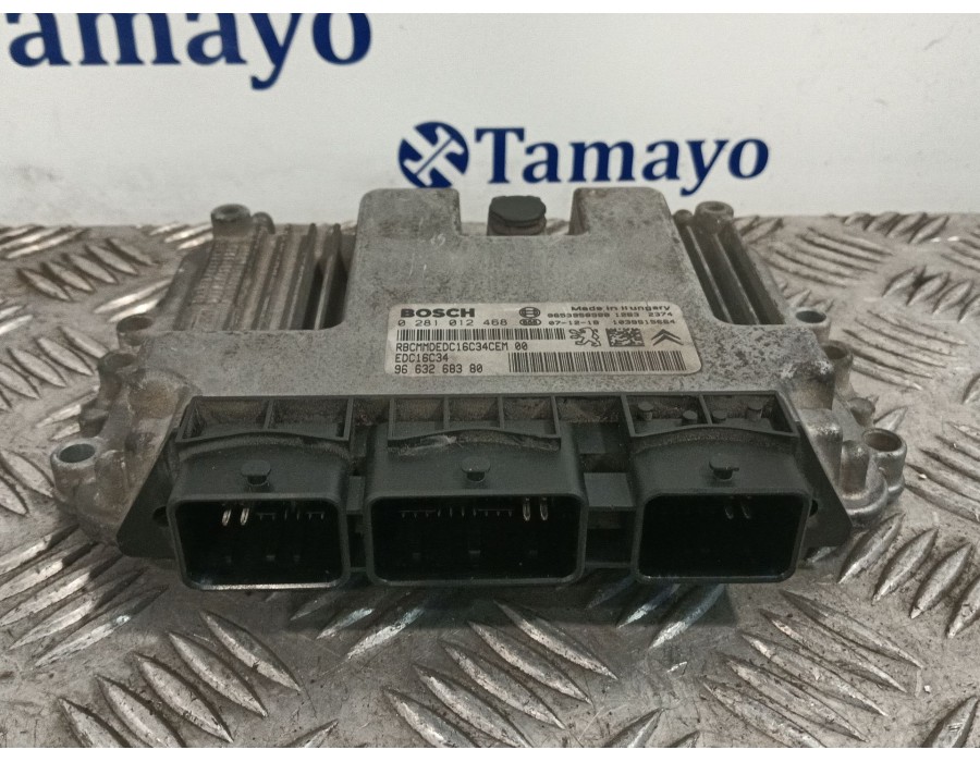 Recambio de centralita motor uce para citroën c2 (jm_) 1.1 referencia OEM IAM 0281012468 9663268380 9653958980