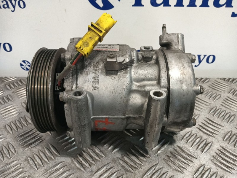 Recambio de compresor aire acondicionado para citroën xsara picasso referencia OEM IAM 9686061780 SD7V161802 