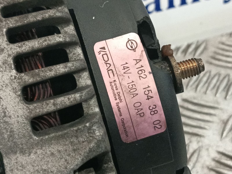 Recambio de alternador para ssangyong rodius referencia OEM IAM A1621543802  