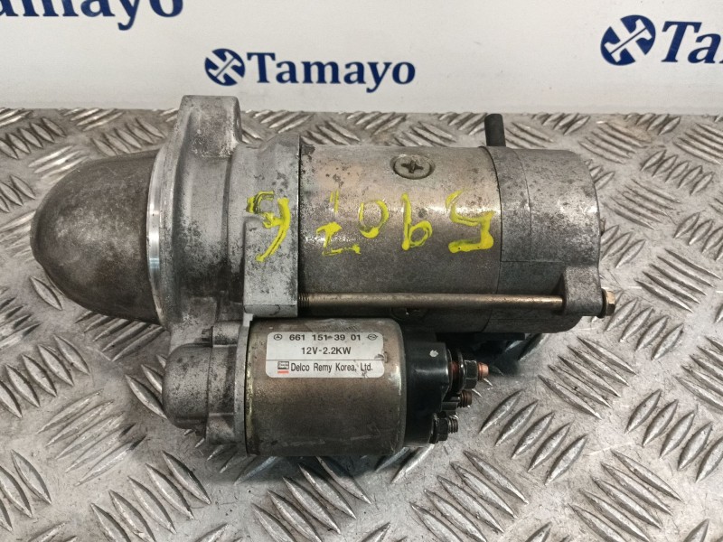 Recambio de motor arranque para ssangyong rodius referencia OEM IAM 6611513901  