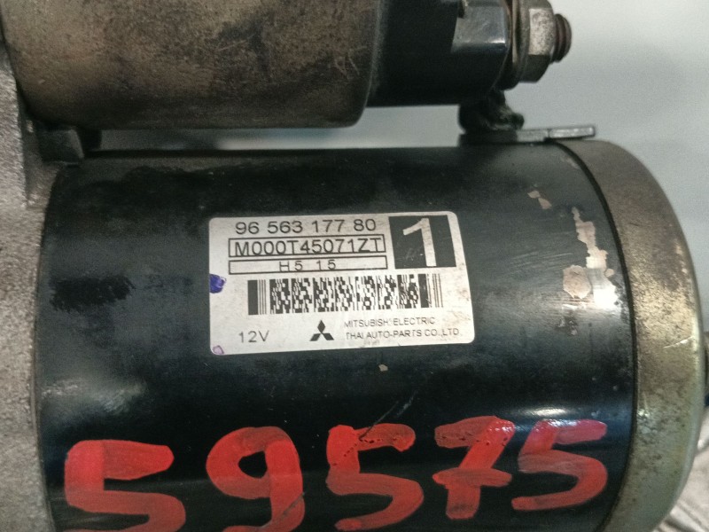 Recambio de motor arranque para citroën c2 (jm_) 1.1 referencia OEM IAM 9656317780 M000T45071ZT 