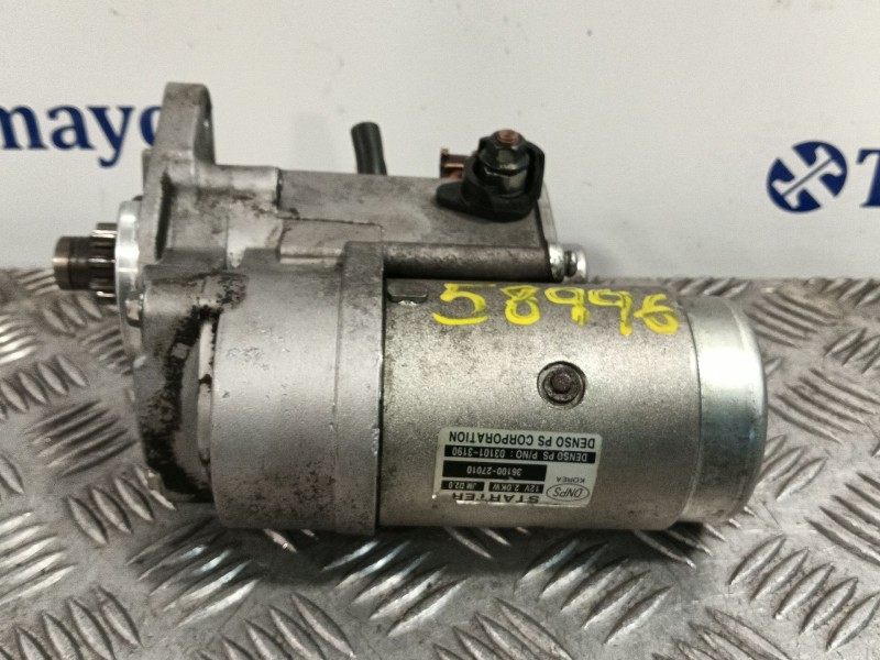 Recambio de motor arranque para kia sportage referencia OEM IAM 3610027010  