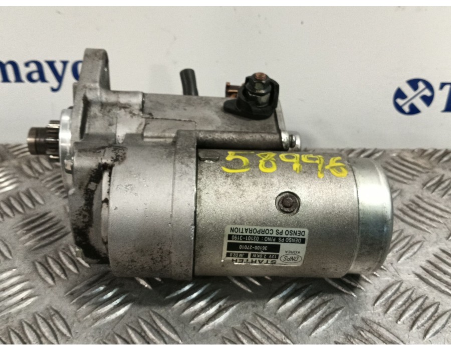 Recambio de motor arranque para kia sportage referencia OEM IAM 3610027010  